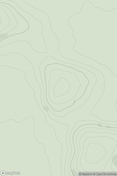 Thumbnail image for Middle Hill [South Central England] showing contour plot for surrounding peak
